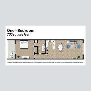 Suite à 1 Chambre à Coucher Lit King-Size